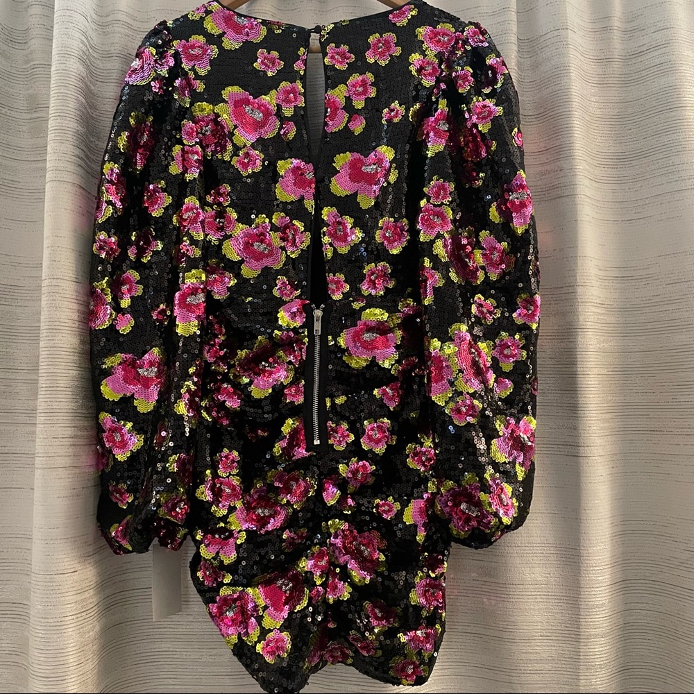 For Love and Lemons Morrison Mini Dress, Dahlia - S - Picture 4 of 8